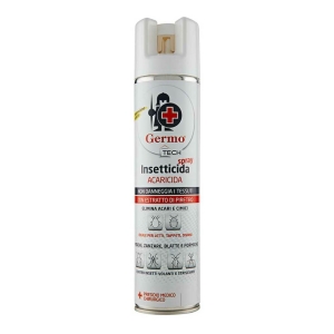 GERMOTECH Insetticida Acaricida Spray con Presidio Medico - 400ml