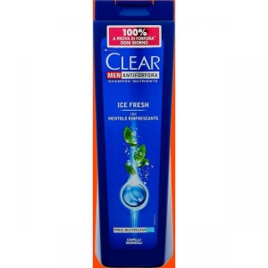 CLEAR Men Antiforfora Shampoo Ice Fresh con Mentolo Rinfrescante - 250ml