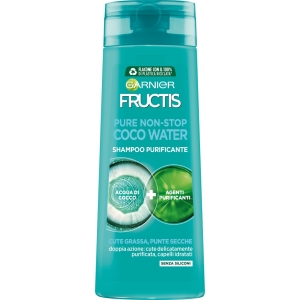 GARNIER Fructis Pure No Stop Coconut Shampoo  - 250ml