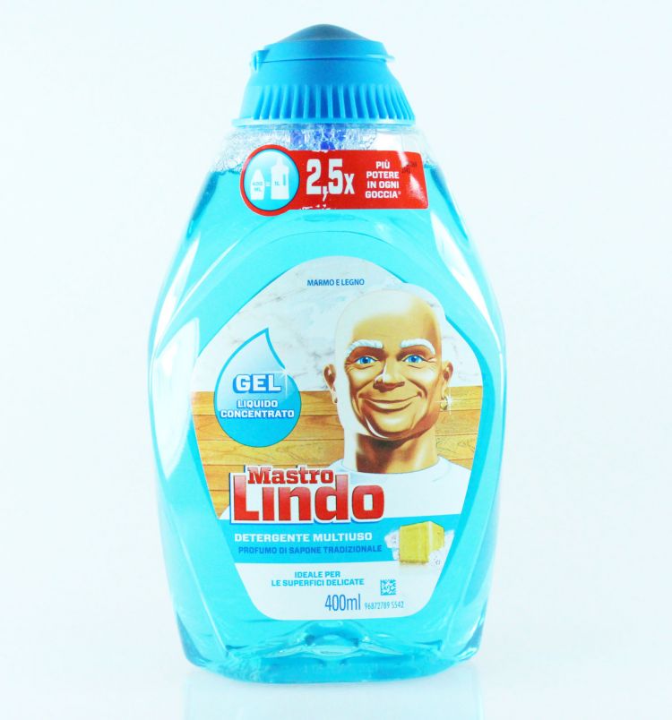 Mastro Lindo Gel: il Detergente Concentrato per Tutta la Casa