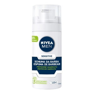 NIVEA Men Sensitive Schiuma da Barba Protegge da Irritazioni e Arrossamenti - 35ml