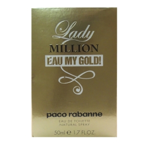 PACO RABANNE Lady Million Eau My Gold Eau de Toilette Natural Spray - 50ml