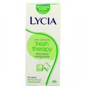 LYCIA Crema Anti-odorante Fresh Therapy Freschezza Energizzante con Microcapsule Rinfrescanti 40Ml