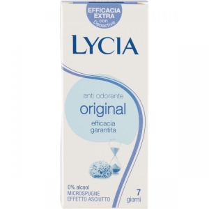 LYCIA Crema Anti-odorante Original Efficace a Lungo Microspugne Effetto Asciutto 30Ml
