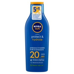 NIVEA Sun Protect & Hydrate Latte Solare Idratante Protezione Media 20 - 200ml