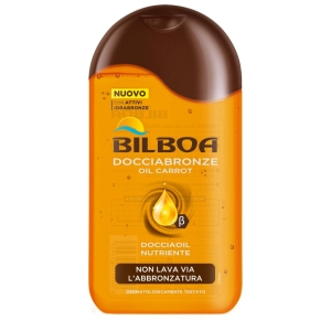 BILBOA Docciabronze Oil Carrot Docciaoil Nutriente Non Lava Via l'Abbronzatura - 220ml