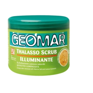 GEOMAR Thalasso Scrub Illuminante Esfoliazione Cutanea Naturale Effetto Luminosità - 600gr