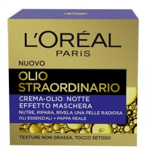 L'OREAL Olio Straordinario Crema-olio Notte Effetto Maschera - 50ml