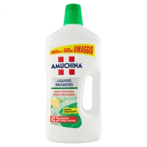 AMUCHINA Liquido Pavimenti Limone Sgrassante - 1,5L