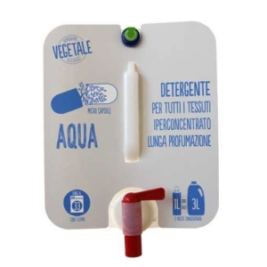 LAVAVERDE Detergente Iperconcentrato per Tutti i Tessuti Microincapsulato Aqua 1Lt