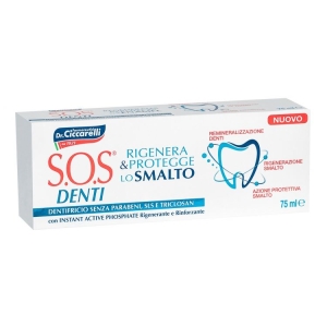 SOS Denti Dentifricio Rigenera Smalto 75 ml