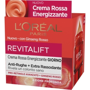 L'OREAL Revitalift Crema Rossa Energizzante Ginseng Rosso - 50ml
