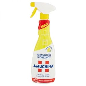 AMUCHINA Spray Sgrassatore Limone 750mml