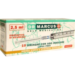 DR MARCUS Siringhe 2,5 ml - 10 pezzi