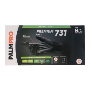 PALMPRO Guanti Premium Hirex Taglia M - 100 pezzi