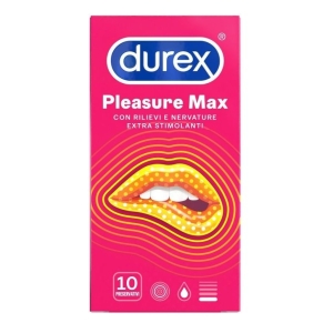 DUREX Profilattici Pleasuremax 10pz