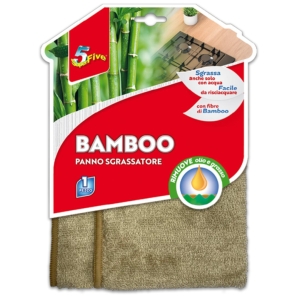 SUPERFIVE Panno Bamboo Sgrassatore