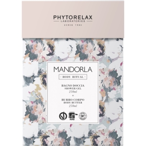 PHYTORELAX Confezione Mandorla - Bagno Doccia 250ml + Burro Corpo 250ml