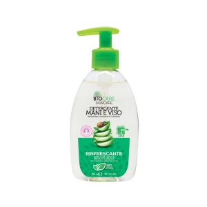 BIOCARE Detergente Mani e Viso Rinfrescante Aloe e Bava di Lumaca - 300ml
