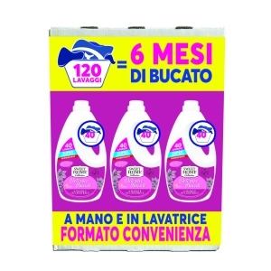 SWEET HOME Detersivo Bucato Fiorito 40 lavaggi - TRIPACCO