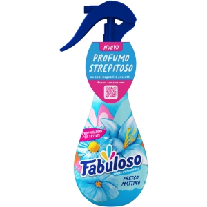 FABULOSO Profumatore Spray per Tessuti Fresco Mattino - 250 ml