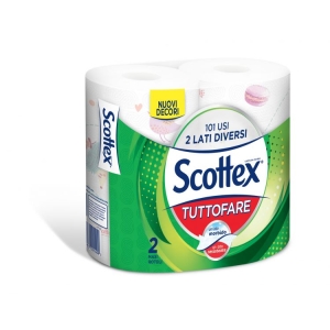 SCOTTEX Carta Asciugatutto Gigante con 2 Lati Diversi