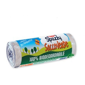 DOMOPAK Spazzy Sacco Verde Biodegradabile 100% 42x43cm - 20pz